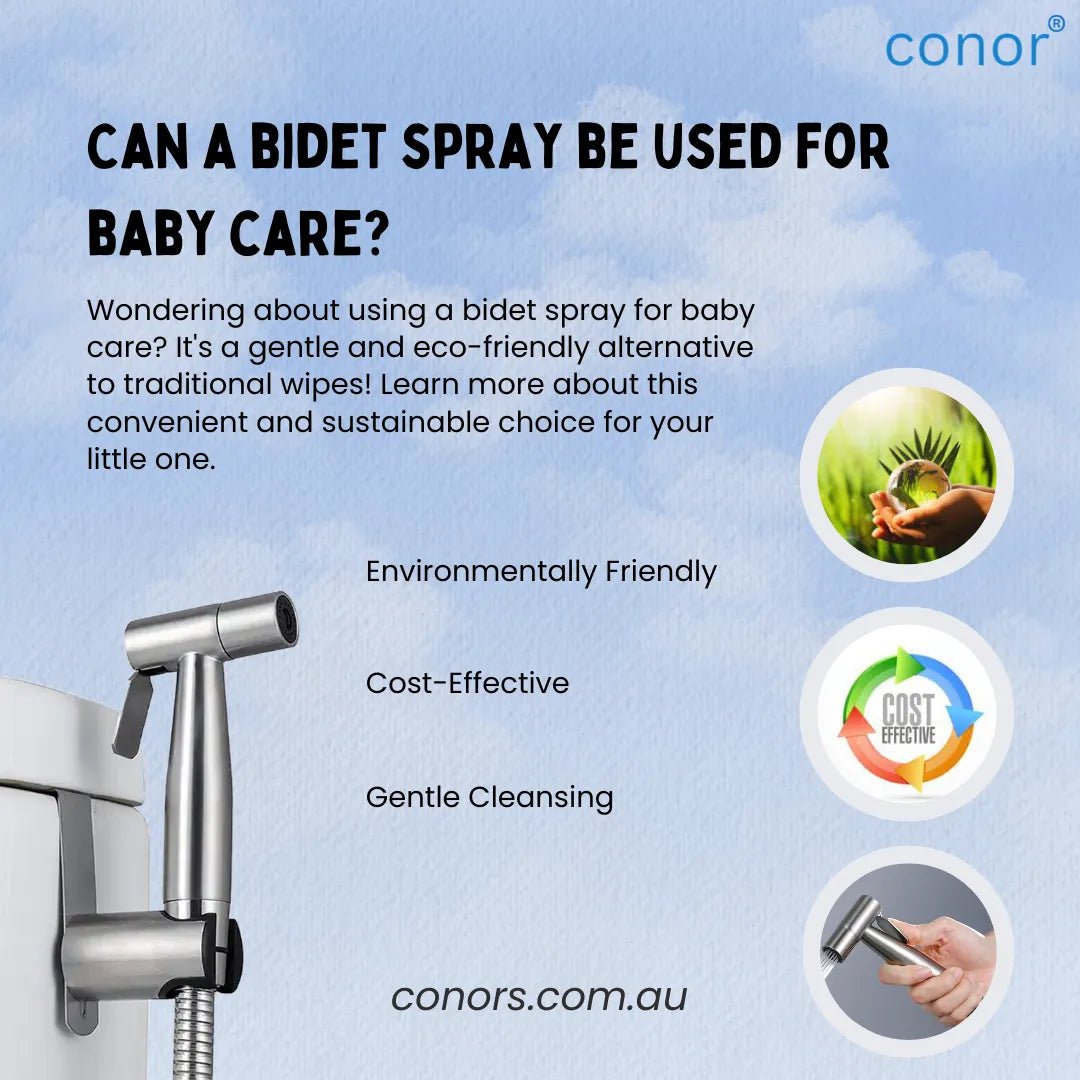 Can a Bidet Spray be used for Baby Care?