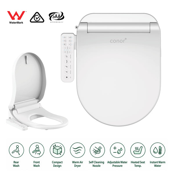 Conor Nova Smart Bidet Seat with Side Panel Control
