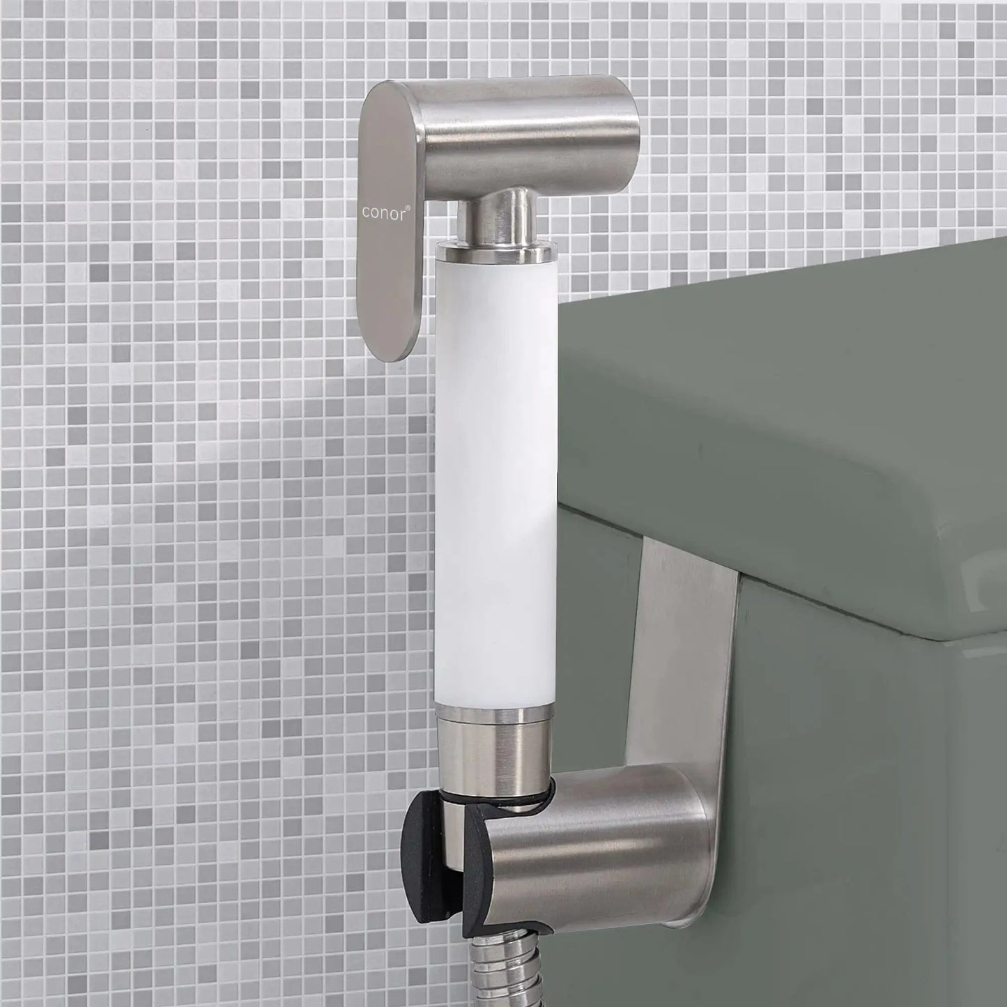Conor Premium White Handheld Bidet Spray with Installation Kit conors.com.au