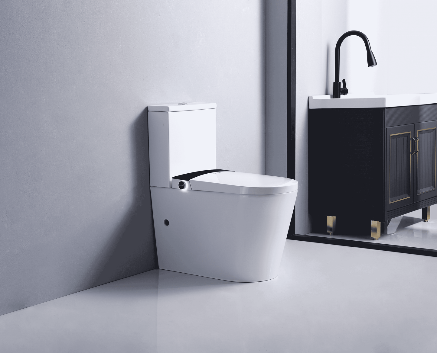 FlushGreen Smart Toilet Integrated