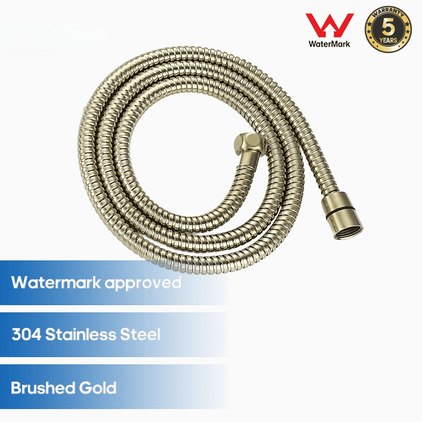 Premium Flexible Bidet Hose Gold conors.com.au