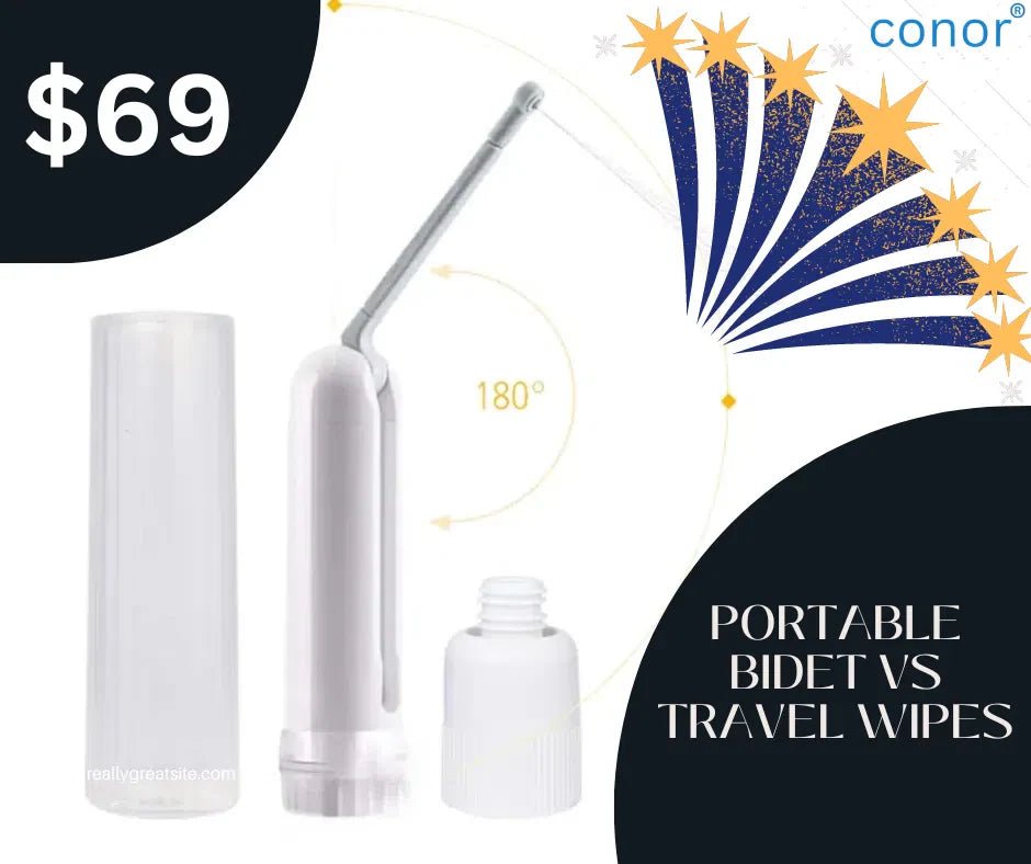 Portable Bidet vs Travel Wipes: which is more hygienic?
