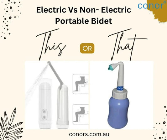Electric vs Non-electric Portable Bidets: Pros and Cons?
