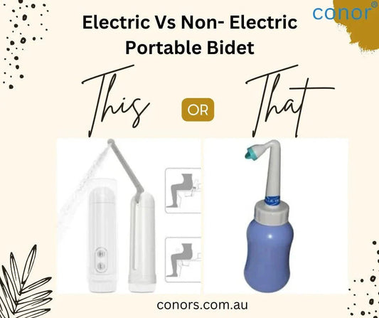 Electric vs Non-electric Portable Bidets: Pros and Cons?