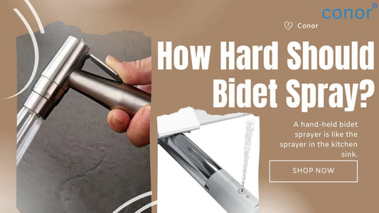 How Hard Should Bidet Spray?