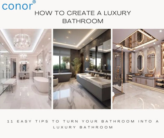 How to create a luxury bathroom?