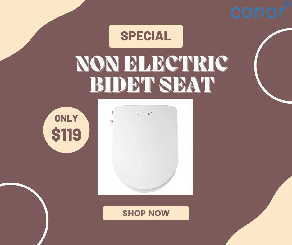 What should you look for in a non-electric bidet toilet seat?
