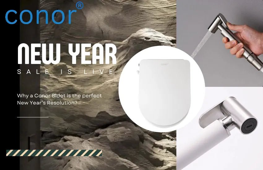 Why a Conor Bidet is the perfect New  Year’s Resolution?