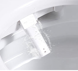 FlushGreen self-cleaning nozzle and hygiene system