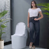 Premium D-Shaped Bidet EcoSeat with Installation Kit