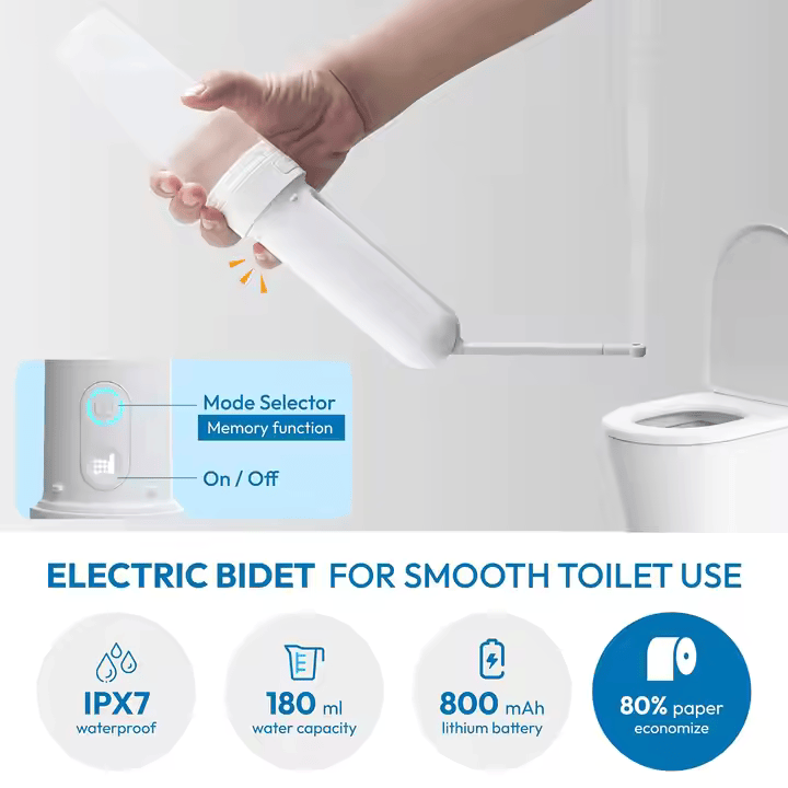 Conor Rechargeable Electric Portable Travel Bidet Sprayer