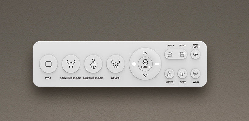 Remote Control LED Display and Side Knob