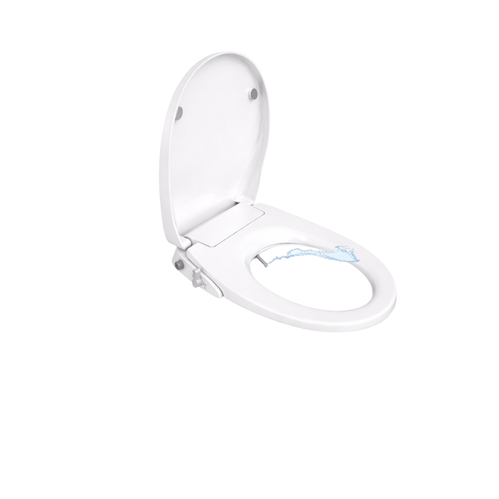 Conor Elara Non Electric O Shape Bidet Toilet Seat with Installation Kit