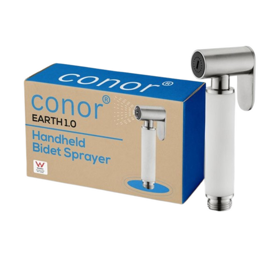 Conor Premium Handheld Bidet Spray with Installation Kit- White