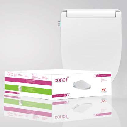 Conor Arista Smart Bidet Seat with Auto Open/Close & Installation Kit Conor 