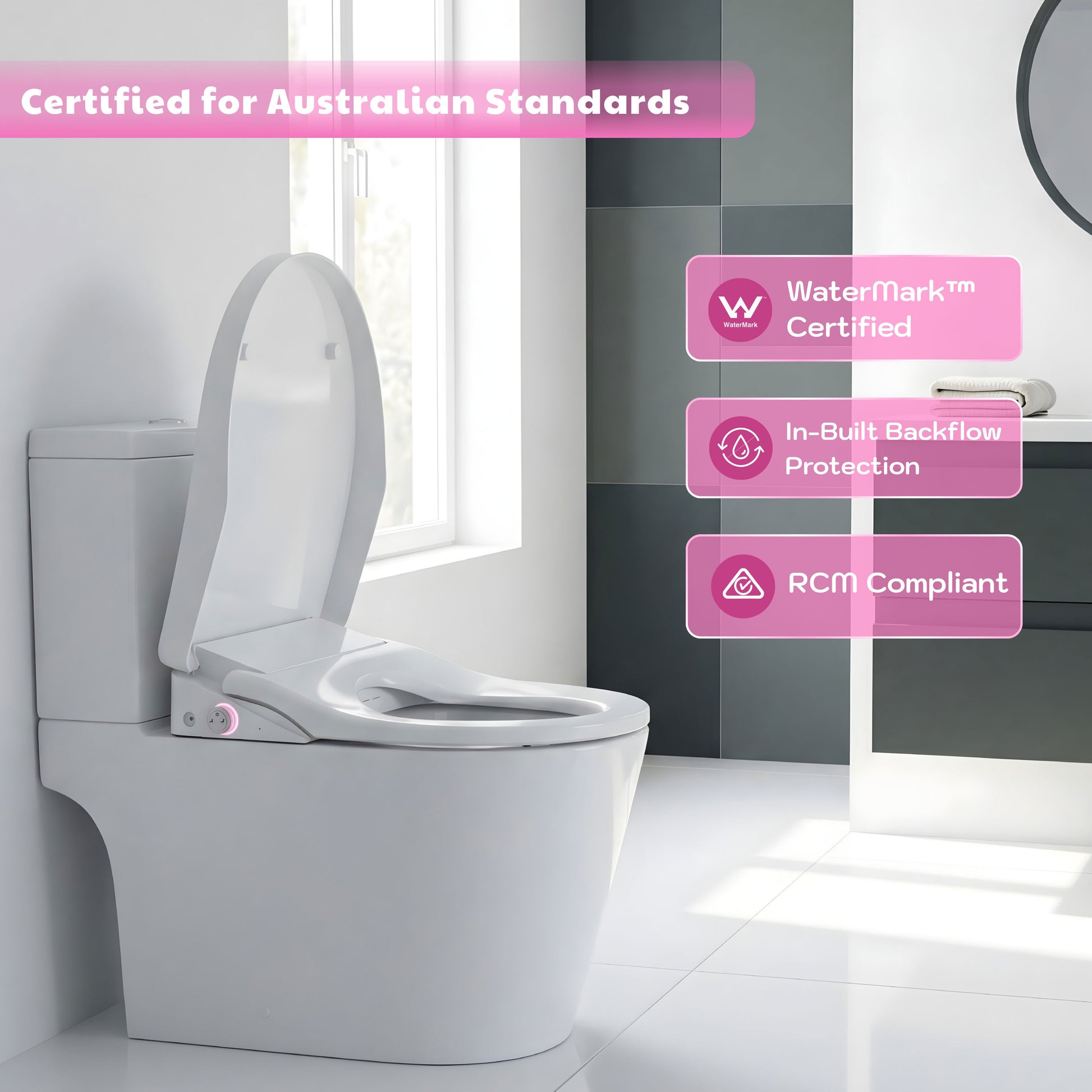 Conor Arista Smart Bidet Seat with Installation Kit Conor 