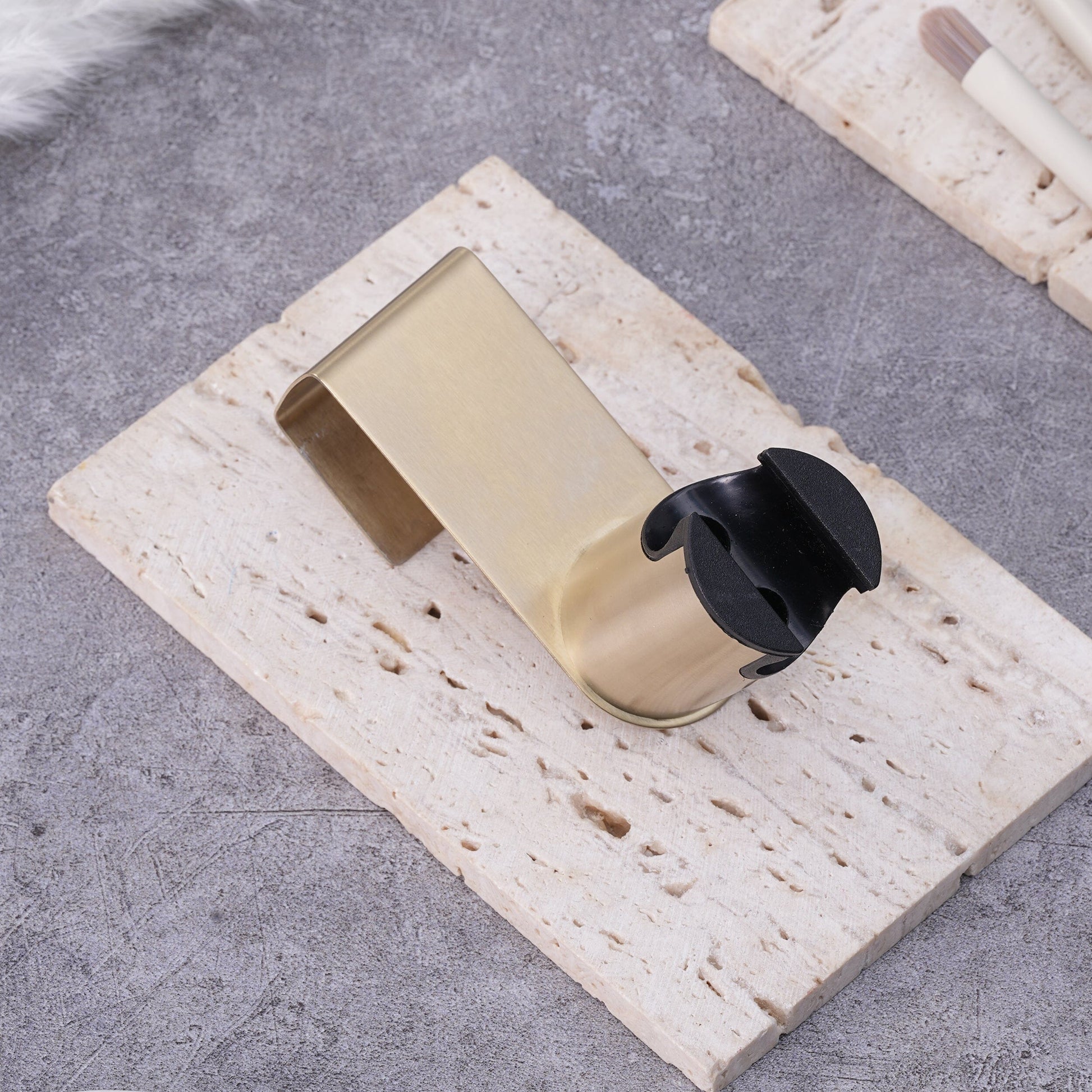 Conor Bidet Sprayer Holder Gold conors.com.au 