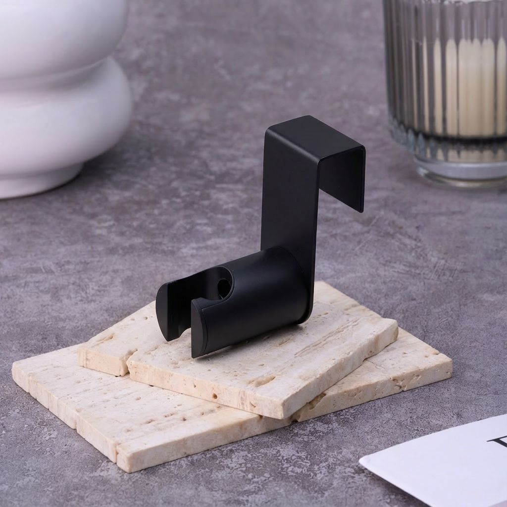 Conor Bidet Sprayer Holder Matt Black conors.com.au 