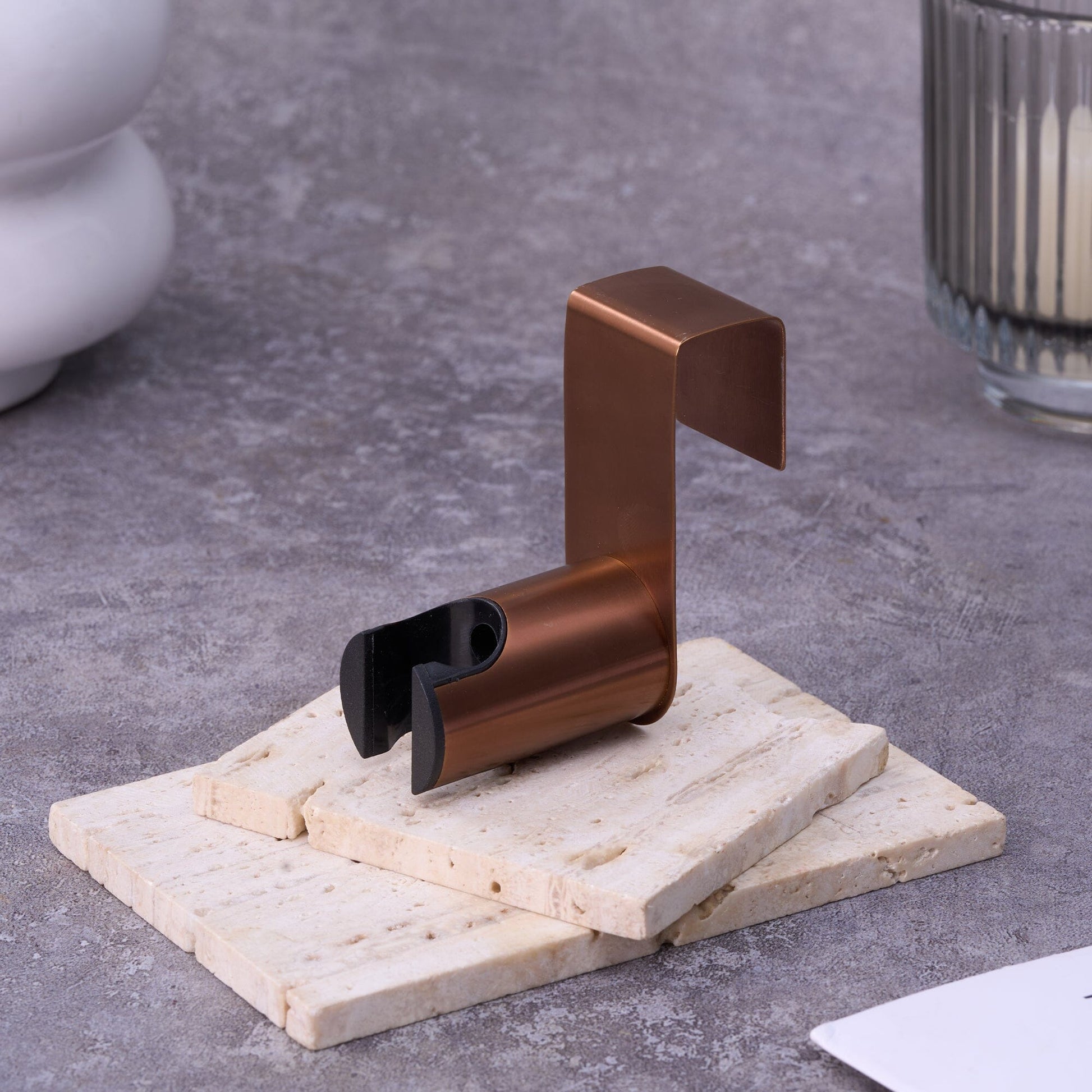 Conor Bidet Sprayer Holder Rose Gold conors.com.au 