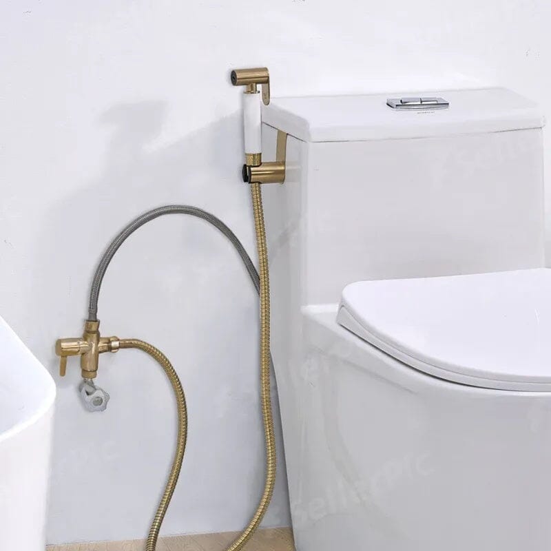 Conor Earth 1.0 Gold Handheld Bidet Spray with Installation Kit conors.com.au 