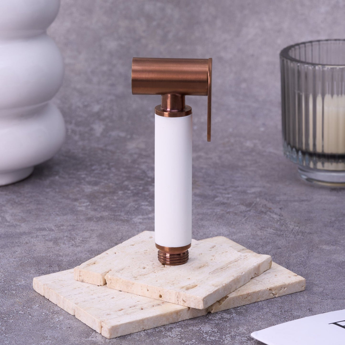 Conor Earth 1.0 Rose Gold Handheld Bidet Spray with Installation Kit conors.com.au 