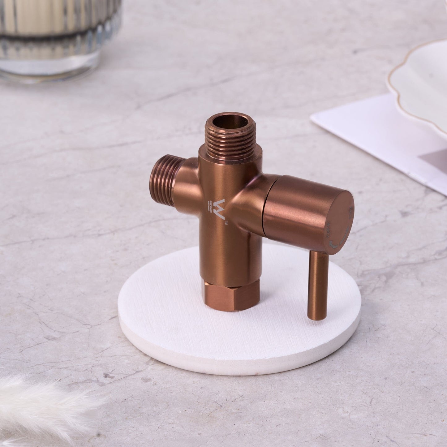 Conor Earth 1.0 Rose Gold Handheld Bidet Spray with Installation Kit conors.com.au 