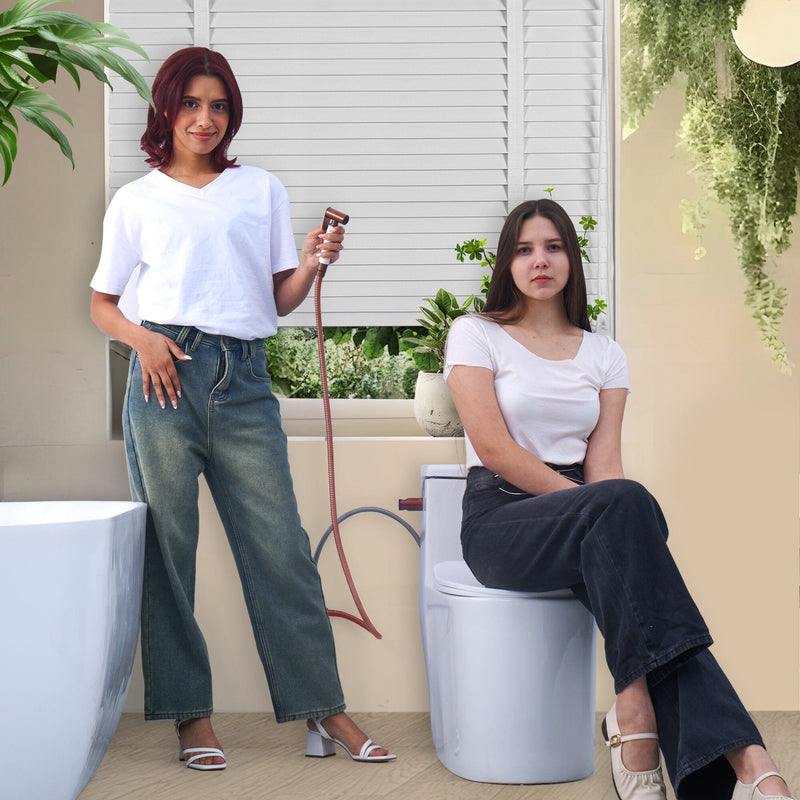 Conor Earth 1.0 Rose Gold Handheld Bidet Spray with Installation Kit conors.com.au 