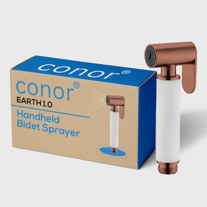Conor Earth 1.0 Rose Gold Handheld Bidet Spray with Installation Kit conors.com.au 