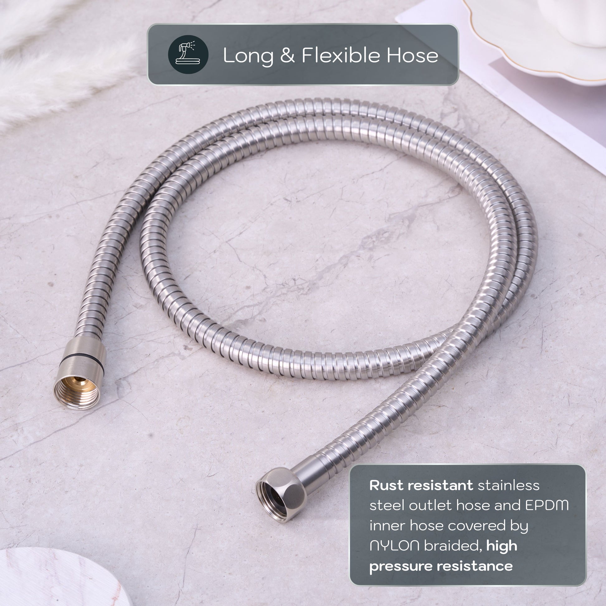 Conor Earth 1.0 White Handheld Bidet Spray with Installation Kit conors.com.au 