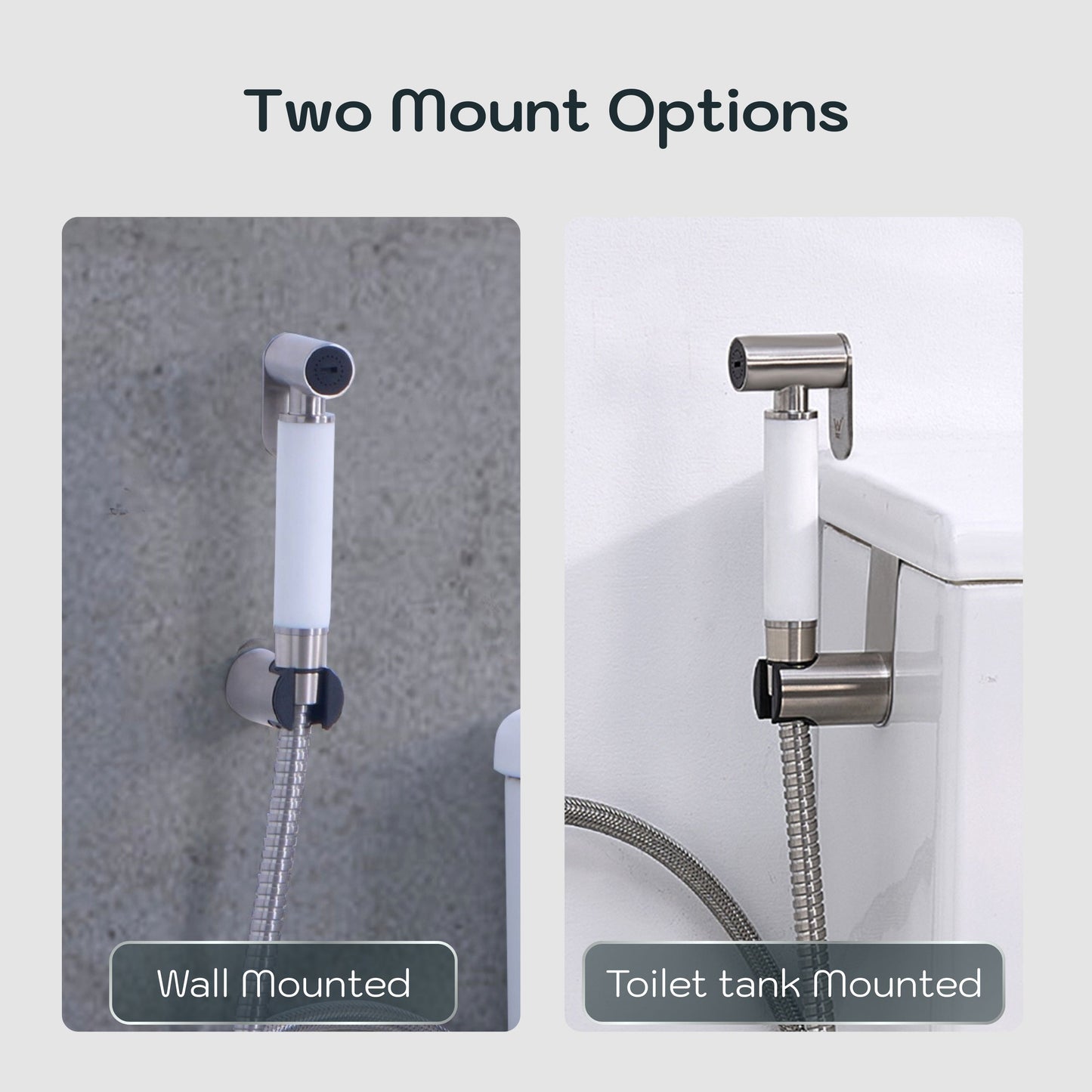 Conor Earth 1.0 White Handheld Bidet Spray with Installation Kit conors.com.au 