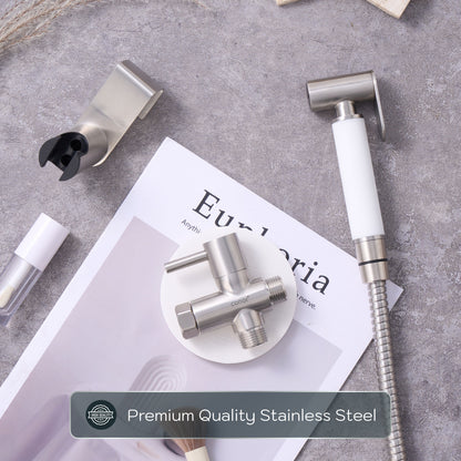 Conor Earth 1.0 White Handheld Bidet Spray with Installation Kit conors.com.au 