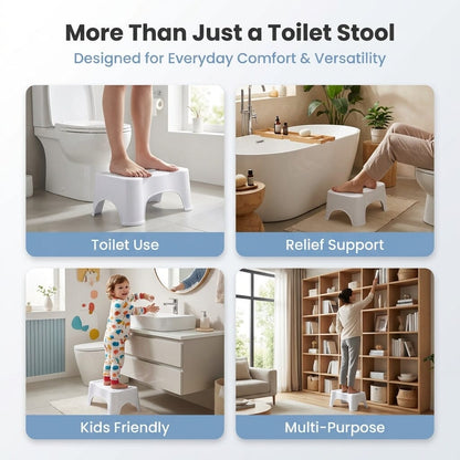 Conor Eco Toilet Stool – Ergonomic Non-Slip Design for Better Posture conors.com.au 