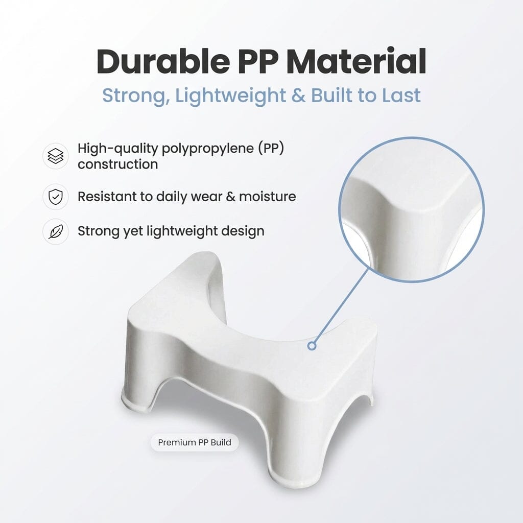 Conor Eco Toilet Stool – Ergonomic Non-Slip Design for Better Posture conors.com.au 