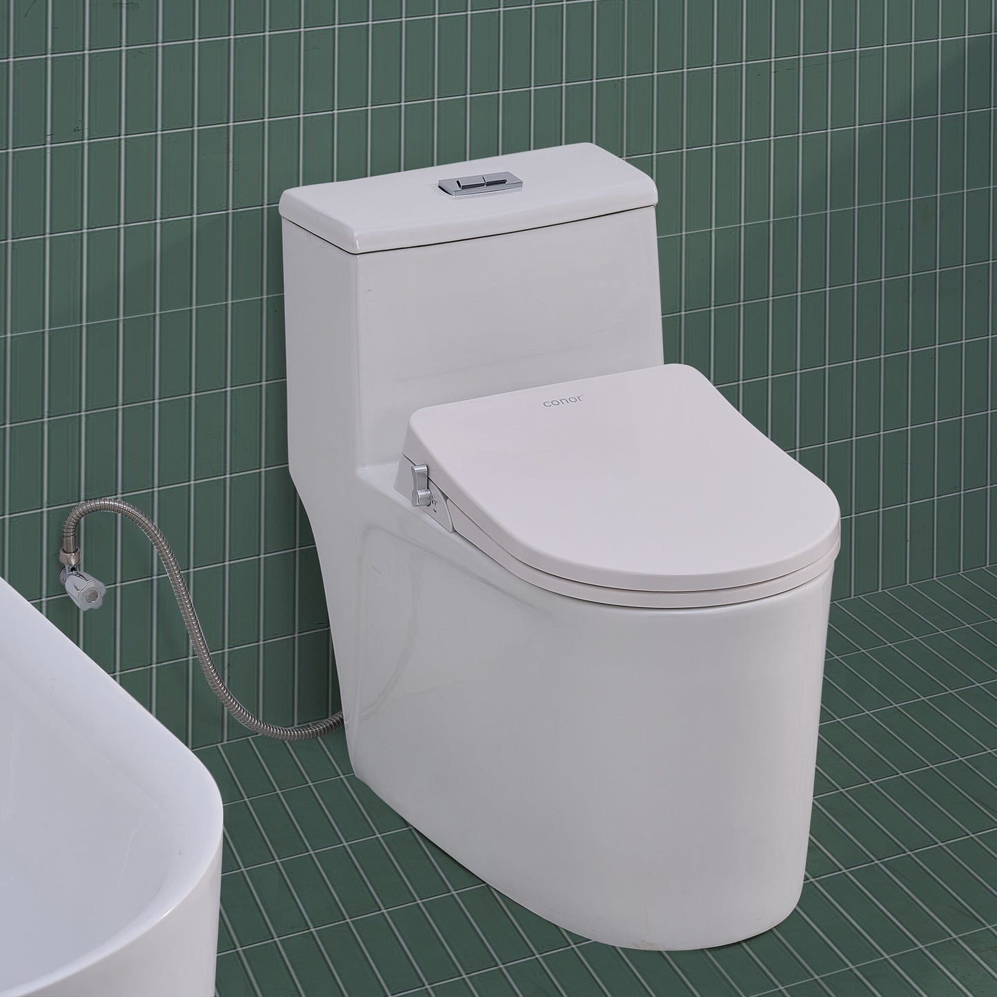 Toilet with Right Water Inlet