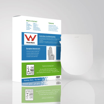 Toilet with Left Water Inlet