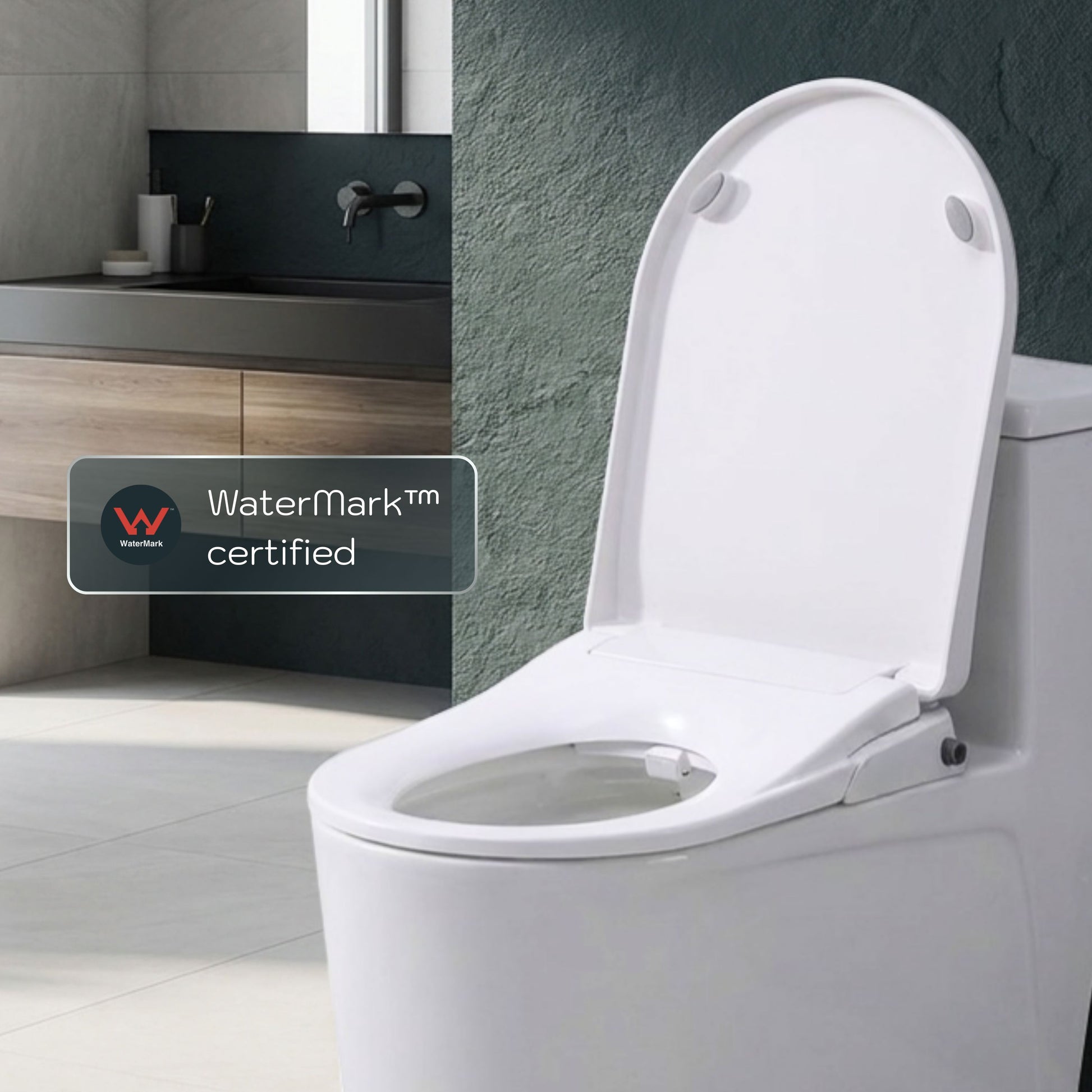 Toilet with Right Water Inlet
