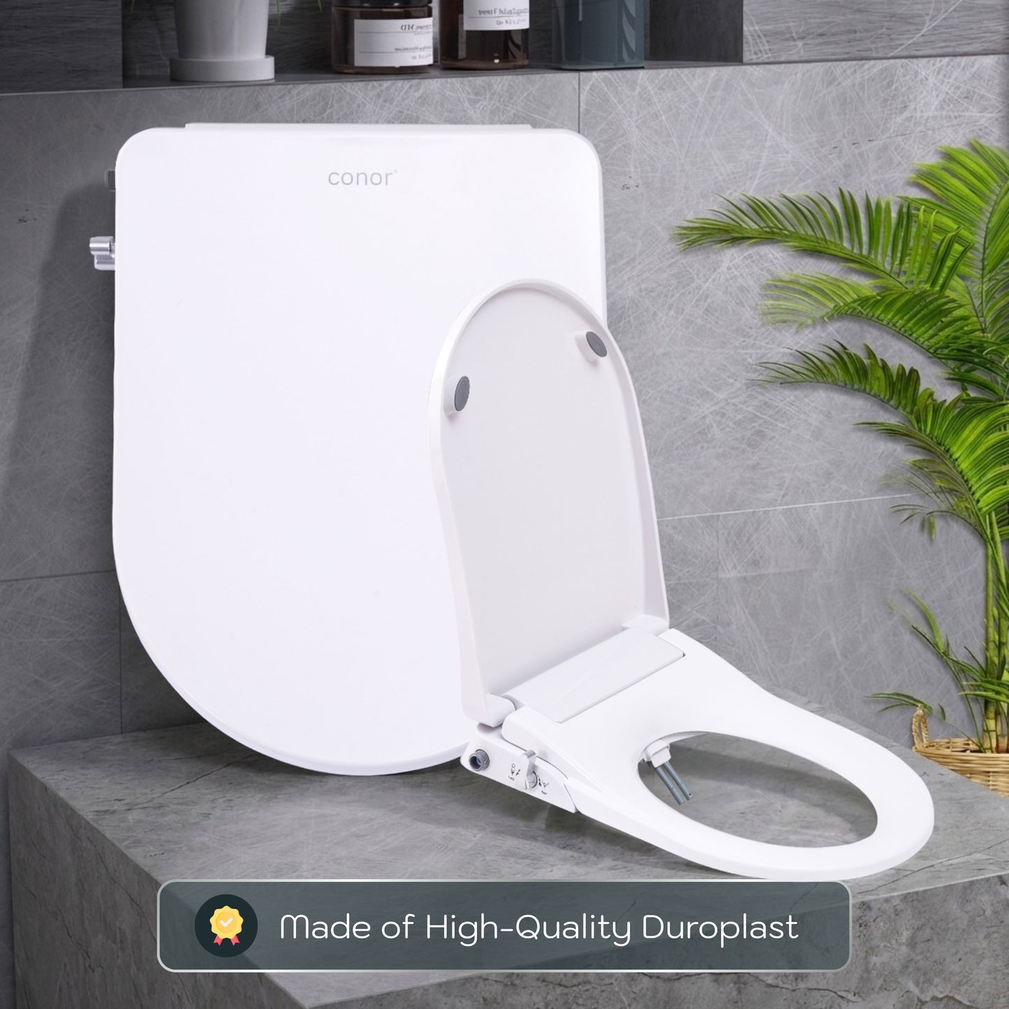 Toilet with Left Water Inlet