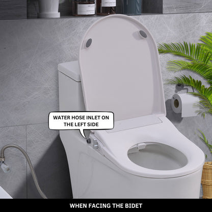 Toilet with Left Water Inlet