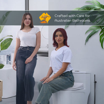 Toilet with Left Water Inlet