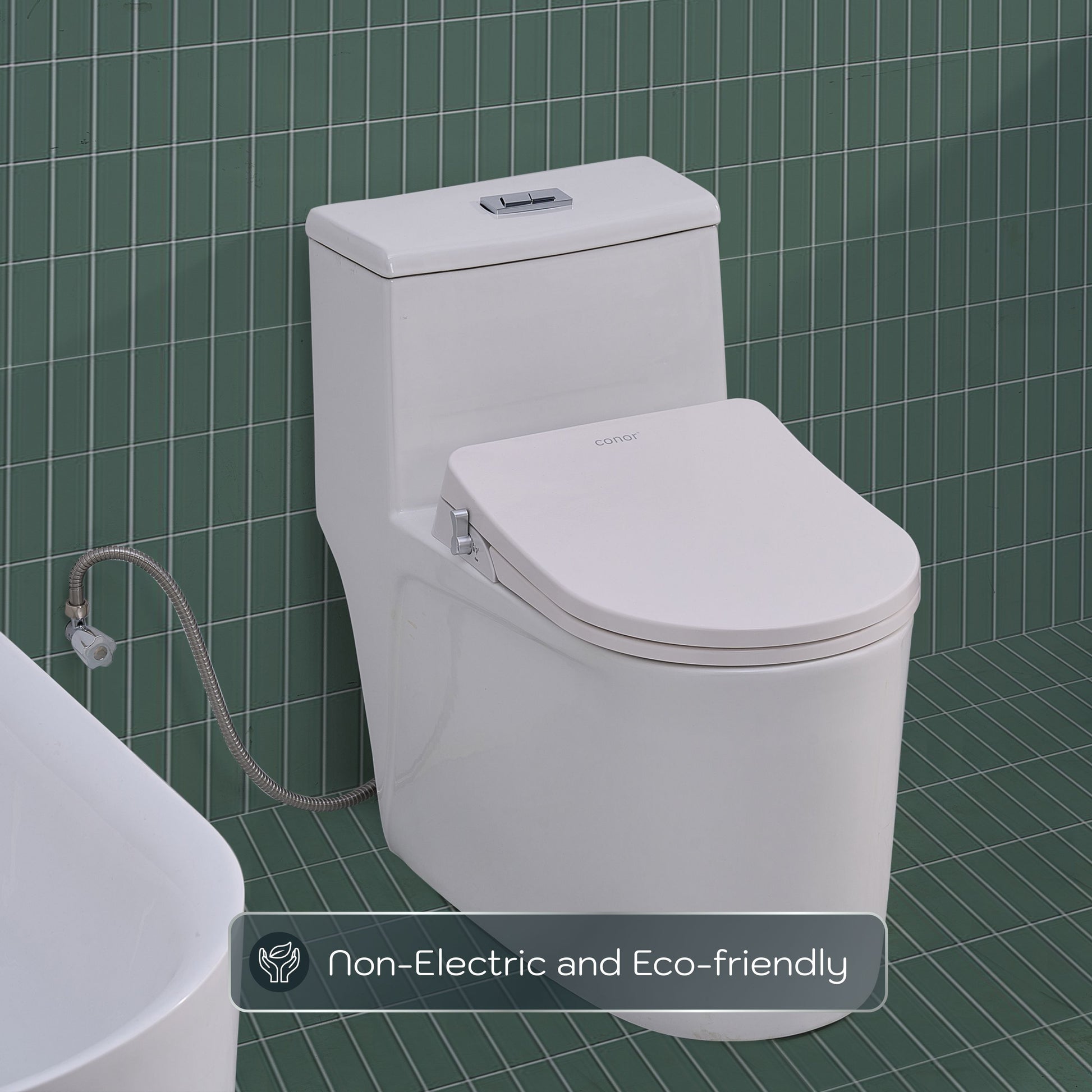 Toilet with Right Water Inlet