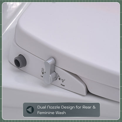 Toilet with Left Water Inlet