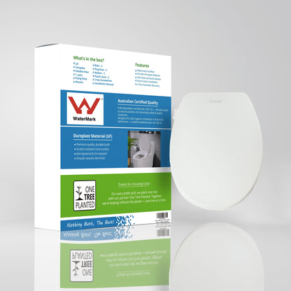 Toilet with Left Water Inlet