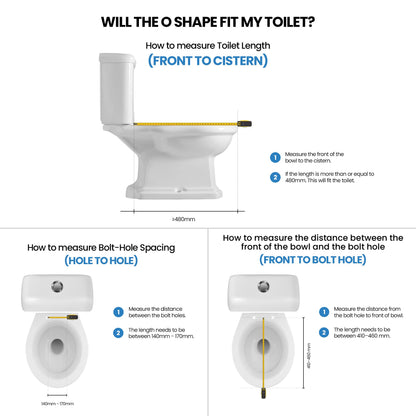 Conor Elara Non Electric O Shape Bidet Toilet Seat with Installation Kit conors.com.au 