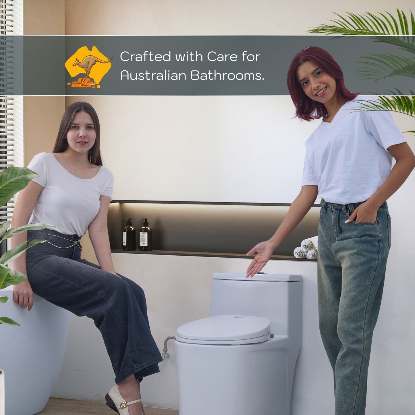 Toilet with Right Water Inlet