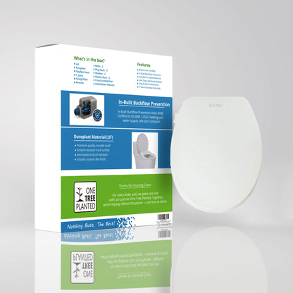 Conor Elara Non Electric O Shape Bidet Toilet Seat with Installation Kit conors.com.au 