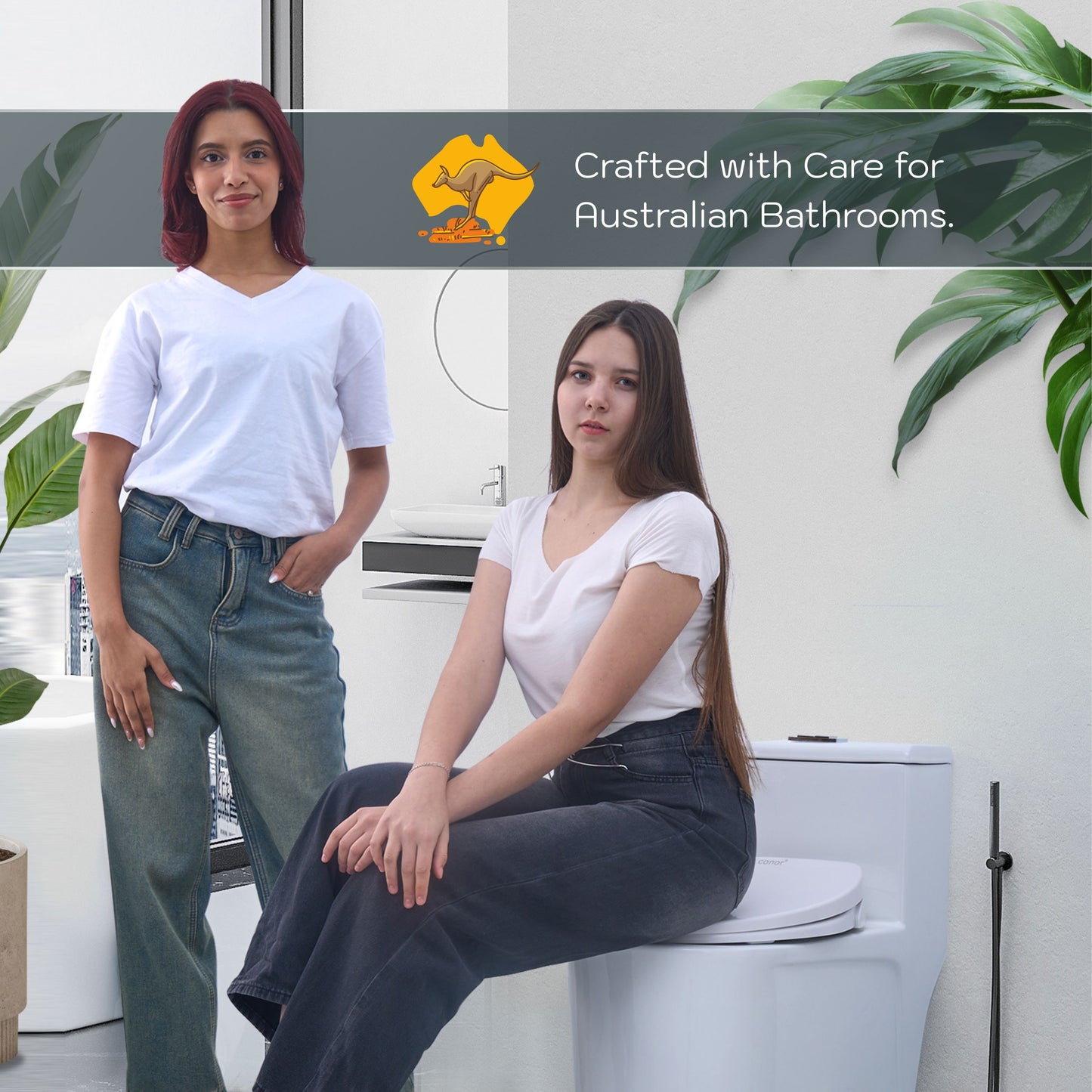 Toilet with Left Water Inlet