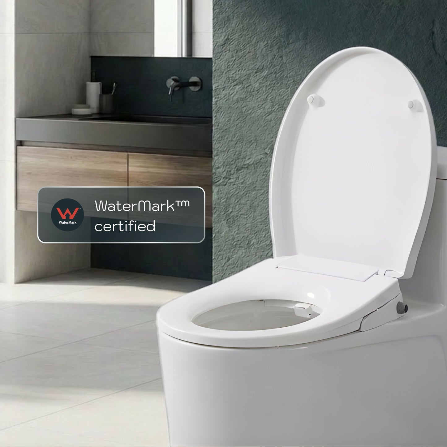 Toilet with Right Water Inlet