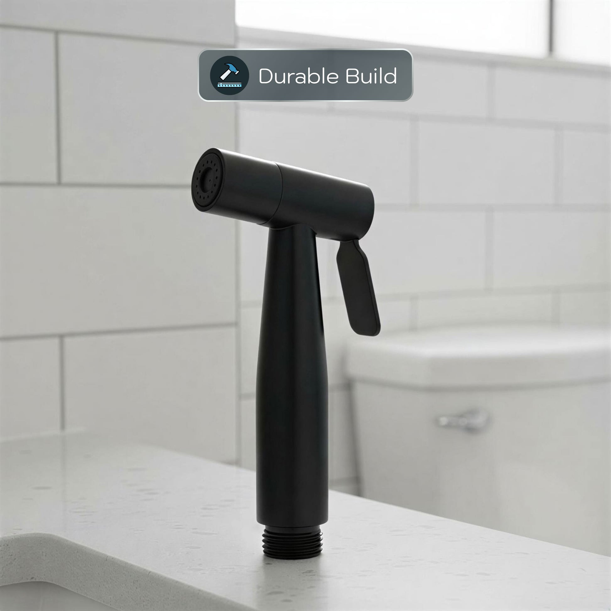 Conor Ember 1.0 Black Handheld Bidet Spray with Installation Kit conors.com.au 
