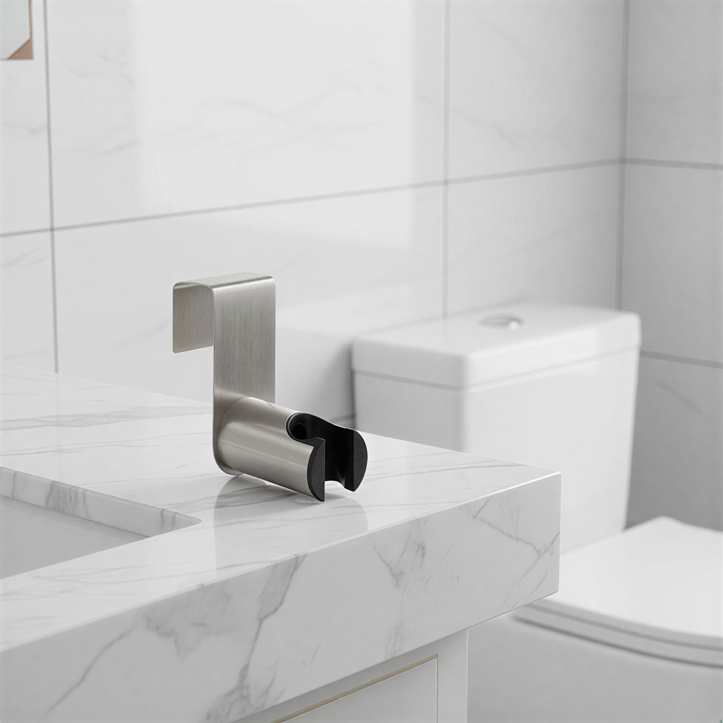 Conor Ember 1.0 Silver Handheld Bidet Spray with Installation Kit conors.com.au 