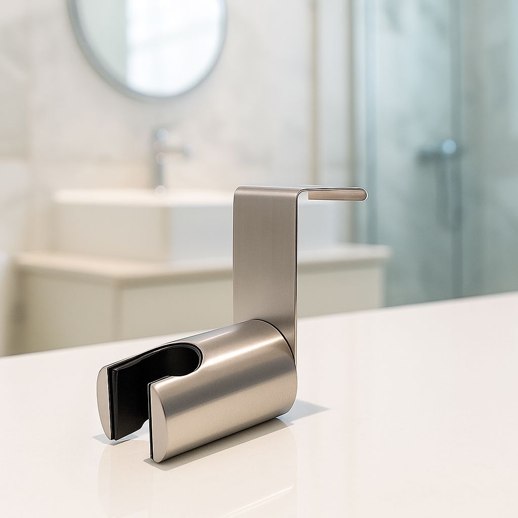 Conor Ember 1.0 Silver Handheld Bidet Spray with Installation Kit conors.com.au 